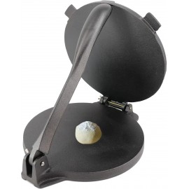 10 Inch Cast Iron Tortilla Press by StarBlue with 100 Pieces Oil Paper