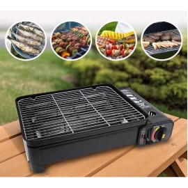 DWD Sizzle Table-Top Camping Barbecue BBQ Grill - Portable Gas Stove C