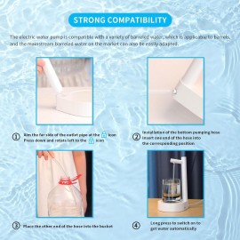 Intelligent Desktop Water Bottle Dispenser, Smart Table Water Dispense