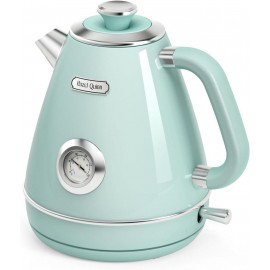 Hazel Quinn Retro Electric Kettle - 1.7 Liters / 57.5 Ounces Tea Kettl