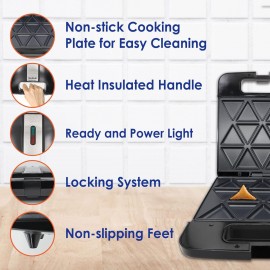 Samosa Maker by StarBlue with Free Recipe Ebook– Make 15 Indian Style