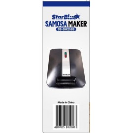 Samosa Maker by StarBlue with Free Recipe Ebook– Make 15 Indian Style