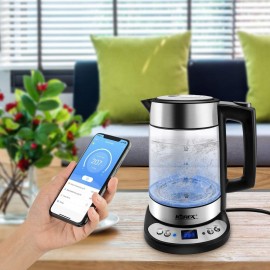 Smart Electric Water Kettle Glass Heater Boiler Suitable for WIFI APP