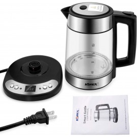 Smart Electric Water Kettle Glass Heater Boiler Suitable for WIFI APP
