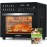 LLIVEKIT Air Fryer Mini Oven with Rotisserie 26L Large Family Size Cou