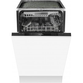 Hisense HV520E40UK Slimline Fully Integrated Dishwasher White with 15
