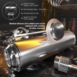 Meat Injector, 304 Stainless Steel Seasoning Injector, Professional Ma