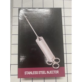 Meat Injector, 304 Stainless Steel Seasoning Injector, Professional Ma