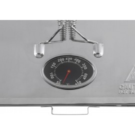 BLAZE BOX BBQ Pizza Oven with Temperature Gauge for Outdoor Garden Bar