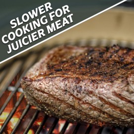 40cm Ceramic Kamado Egg BBQ Grill & Smoker - Charcoal & Wood Fired Gar