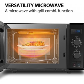 Toshiba 900w 23L Microwave Oven with 1050w Crispy Grill, Energy Saving