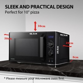 Toshiba 900w 23L Microwave Oven with 1050w Crispy Grill, Energy Saving