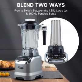 AMZCHEF Blender Smoothie Maker with Two Ways, 2000W Commercial Blender