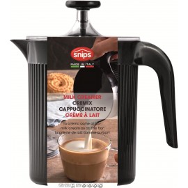 Cremix, Milk Frother Handheld, Manual Milk Frother for Cappuccino, Mil