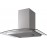 SIA CGH60SS 60cm Stainless Steel Curved Glass Chimney Cooker Hood Extr