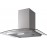 SIA CGH60SS 60cm Stainless Steel Curved Glass Chimney Cooker Hood Extr