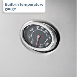 Fire Mountain 2 Burner Gas BBQ - Small Gas BBQ, Compact, Perfect for S