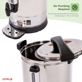 Oypla Electrical 30L Catering Hot Water Boiler Tea Urn Coffee