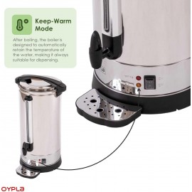 Oypla Electrical 30L Catering Hot Water Boiler Tea Urn Coffee