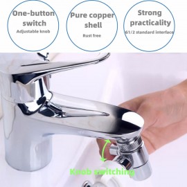 Faucet Diverter Valve with Faucet Aerator Sink Faucet to Garden Hose S