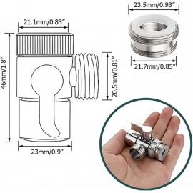 Faucet Diverter Valve with Faucet Aerator Sink Faucet to Garden Hose S