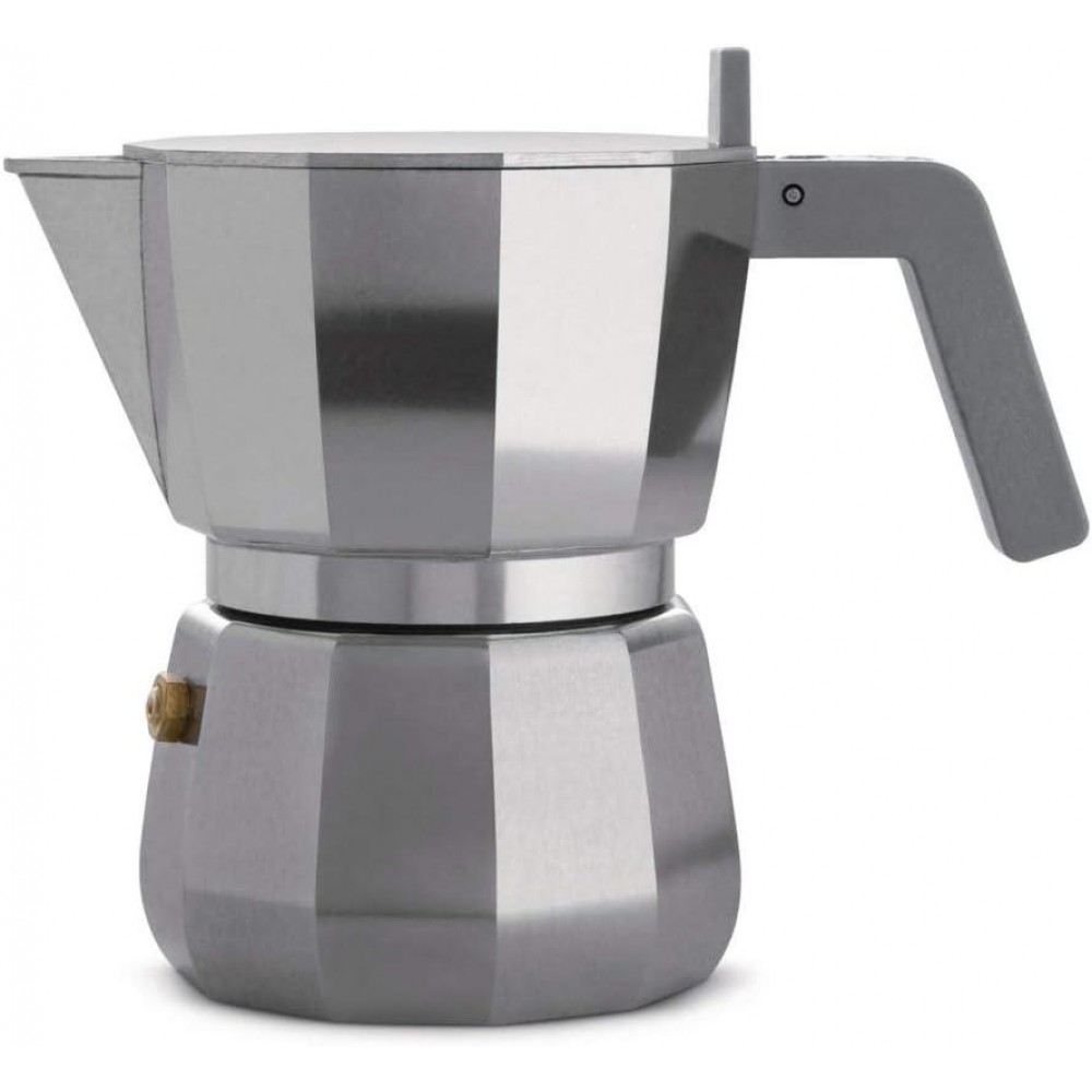 Alessi DC06/3 Espresso coffee maker, Aluminium