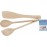 Tala Set of 3 Wooden Cooking Utensils - FSC¨ Beech Wooden Spatulas for
