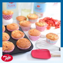 Tala Set of 3 Wooden Cooking Utensils - FSC¨ Beech Wooden Spatulas for