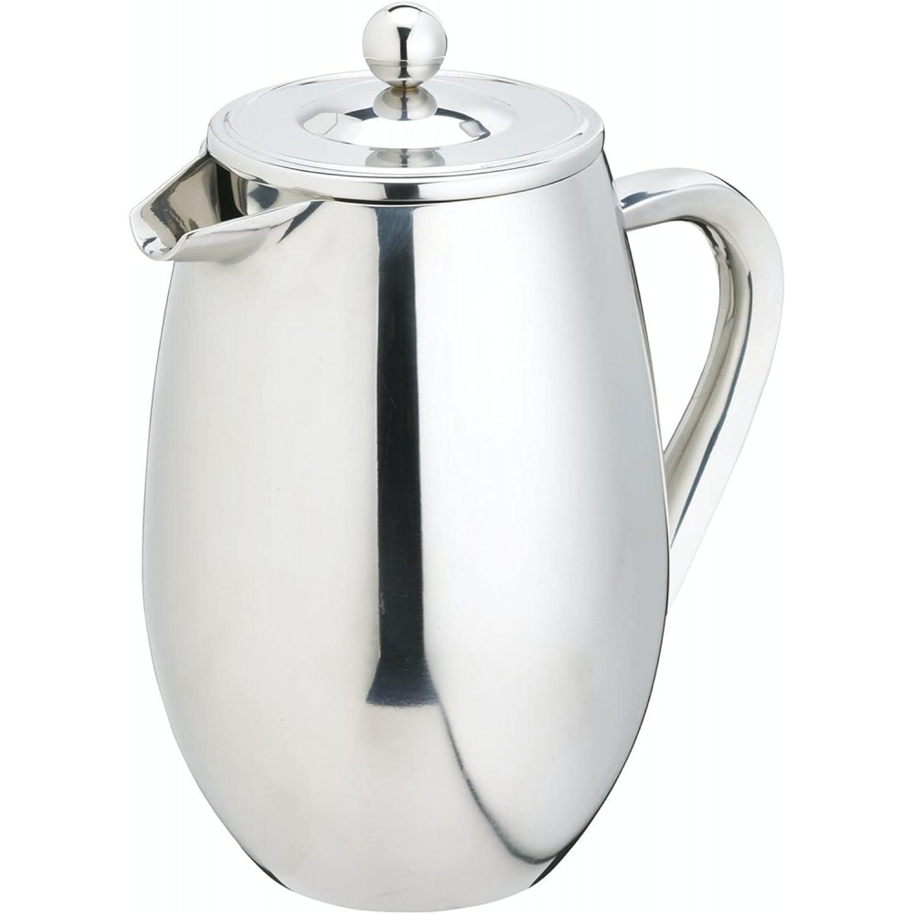 La Cafetière Stainless Steel Double Walled Insulated Cafetière 3 Cup,