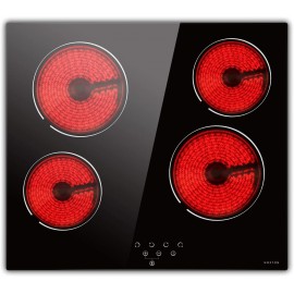 Noxton Ceramic Cooktop, Built-in 4 Burners Electric Stove Electric Coo