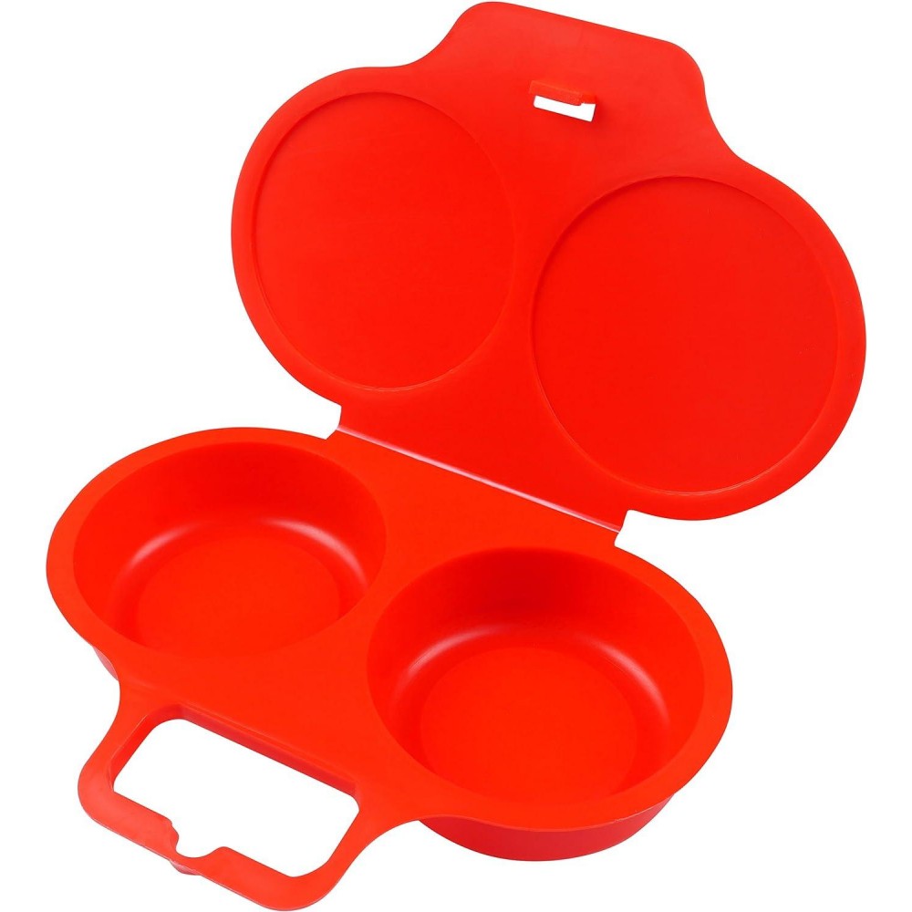 good2heat 4031 2 Egg Poacher, Red, 16 x 3 x 13 cm