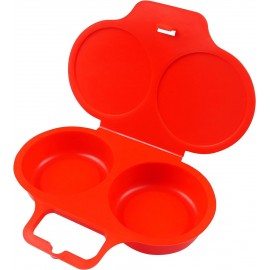 good2heat 4031 2 Egg Poacher, Red, 16 x 3 x 13 cm