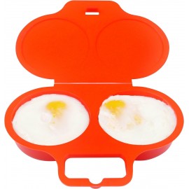 good2heat 4031 2 Egg Poacher, Red, 16 x 3 x 13 cm