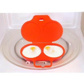 good2heat 4031 2 Egg Poacher, Red, 16 x 3 x 13 cm