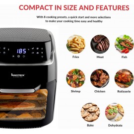 Innoteck 12L Digital Air Fryer Oven with Rotisserie Smart Cooker for A