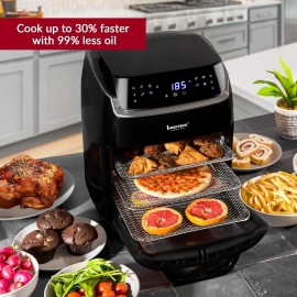 Innoteck 12L Digital Air Fryer Oven with Rotisserie Smart Cooker for A