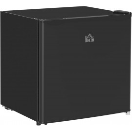 HOMCOM 46 Litre Table Top Mini Fridge, Small Fridge with Ice Box, Reve