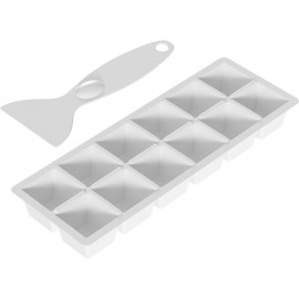 HOMCOM 46 Litre Table Top Mini Fridge, Small Fridge with Ice Box, Reve