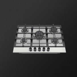 KAFF BIH 70 SS‎‎, Built in Gas Hob, Size 70cm, Number of Burners: 5, F