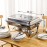 6 Pcs Chafing Dish Buffet Set, 8 Qt Stainless Steel Buffet Servers and