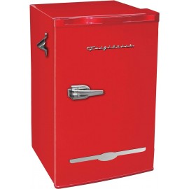 Frigidaire Retro Bar Fridge Refrigerator with Side Bottle Opener, 3.2